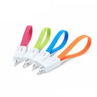 Corporate Gift Corporate Promotional Gift Items Mobile Phone Keychain Cable Micro USB Data Keychain Line For IPhone Type C