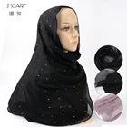 Spring fashion new yemen design style square cotton voile hijab scarf for women