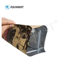 Eco friendly stand up brown and white kraft paper bag china