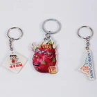 Exquisite Acrylic Key Chain Custom Logo Acrylic Keychain Gift Hot Sale Products