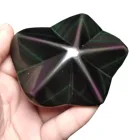 Wholesale Colorful natural rainbow obsidian crystal pentagram as gift
