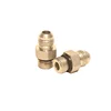 JIC Male 74 Cone O-ring Galvanized Steel Fitting