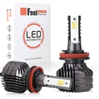 Sanyou Auto Lighting System H11 Dual Color Headlight Extreme Bright LED Fog Light 6000k White 3000K Yellow