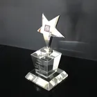 3d Trophy Trophy Wholesale 3d Laser Fancy Star Shape Crystal Trophy