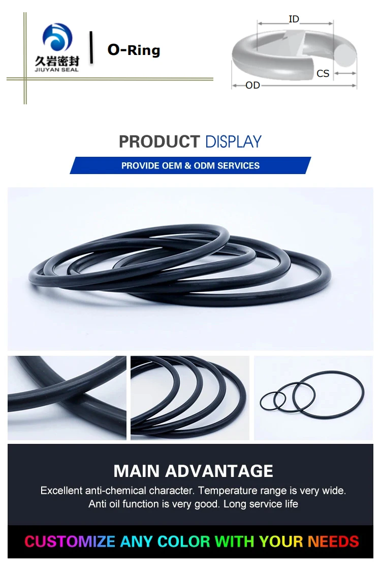 FEP Encapsulated O-Rings - Chemical Applications- Rubber Fab