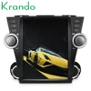 Krando Android 7.1 12.1"car dvd gps navigation system for Toyota highlander 2009-2013 car headrest dvd player wifi KD-TV154