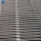 High quality and durable canada used stainless steel wire rope metal mesh with ferrule