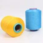 polyester yarn 30/75 core spun covered yarn for weaving