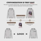 Knitted Hoodies Hoodie Knitted Manufacturer Hoodie Men's Knitted OEM Custom Made Printing Hoodies Male Casual Hoodie