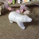 All size white polystyrene styrofoam foam sea bear for Christmas Wedding Home Valentine'S Day Children DIY Decorations