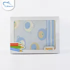 Professional gifts design microfibre kids knitted cartoon babies muslin swaddle blankets