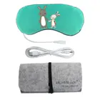 USB Steam Heated Hot Eye Mask with Controller