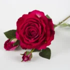 Deft Design Wedding Home Valentine Decoration Artificial Louis Rose Flower