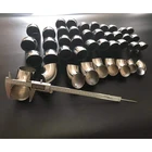 3inch 76mm Titanium gr2 elbow/bends with 1.2mm for exhaust parts