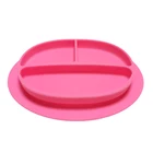 New customized print high quality portable eco friendly products feeding silicon suction cup and plate for baby