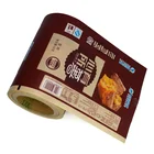 Custom Printed Brown Kraft paper packaging bag for ice cream