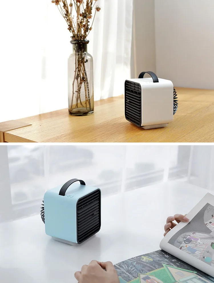 High Quality USB Air Conditioner Portable No Noiseless Mini Mist Fan.jpg