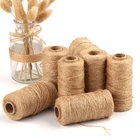 High Quality Firm Braided Jute Rope 2/4/6/8/10 Mm Reuse Strong Twisted Sisal