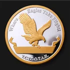 Custom us air force double sided embossed coins zinc alloy plating antique bronze souvenir engraved coin blank