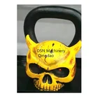 Custom Made Weight 20kg 45lb Kettle bell Men's Fitness Cast Iron Kettlebell with Logo