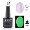 2019 hot sell nail art supplier glow in the dark fluorescent Luminous paint gel nail polish ink for nail diy