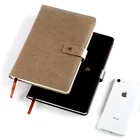 a5 pu leather cover handmade executive diary planner