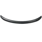 WuFoo For Tesla Model 3 P Style Auto Carbon Fiber Tail Wing Rear Spoiler Trunk Wings