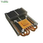 Profiles Computer Copper Profiles Computer CPU Active Heatsink Zipper Fin Stacked Heat Sink With Heat Pipes