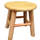 Top Quality wooden round stool for children