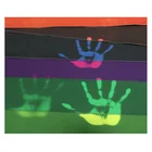 Plain Style Polyester Garment Hat Coat Jacket Printing Heat Color UV Changing Fabric Temperature