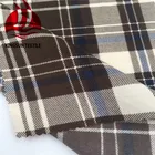 Hot Sales 21 Wales 100% cotton Plaid Check Printed Corduroy Fabric