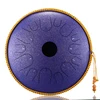 New launch hang drum for sale 14 inch 15 notes steel tongue drum black purple red colors
