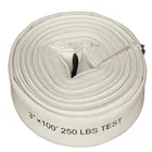 Hose Canvas Hose Fire Hose Pipe Pvc Lining 3 Inch Canvas Fire Hose With 8 Bar Working Pressure