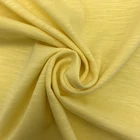 Wholesale 100%Cotton Merterized Linen Cotton Fabric For Dress/Garment/T Shirt