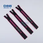 Zipper Zippers Zipper Supplier 3# 5# Character Custom Zipper Pulls Printing Sportswear Waterproof Zipper In Nylon