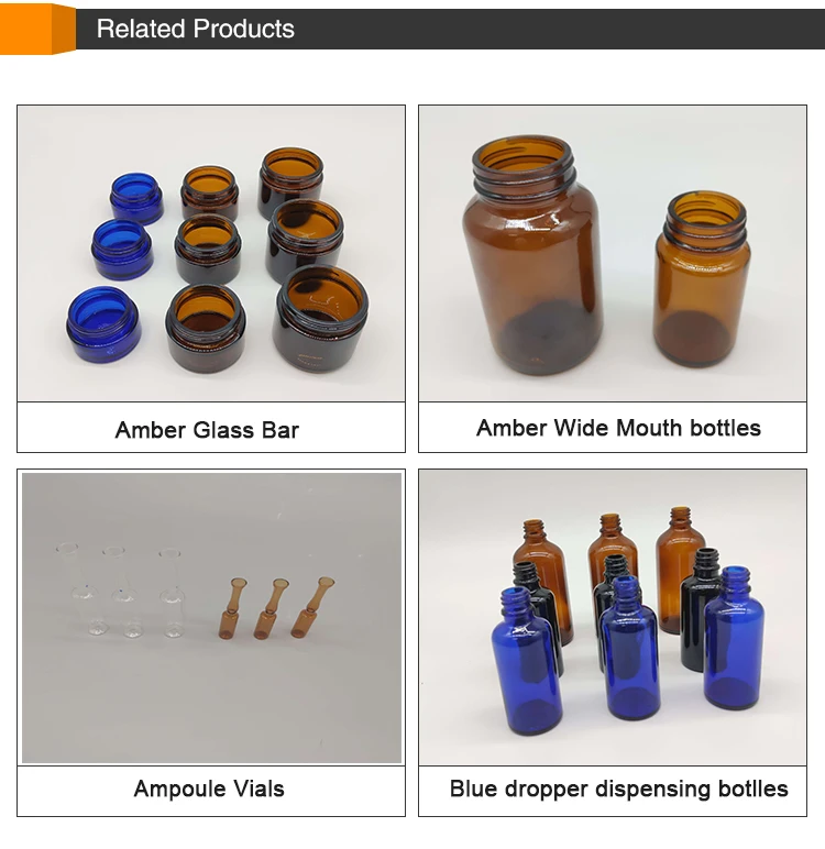 Amber elegant cosmetic glass Bar wholesale lid clear glass jars resistant lid