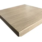 White oak veneer style coffee table top