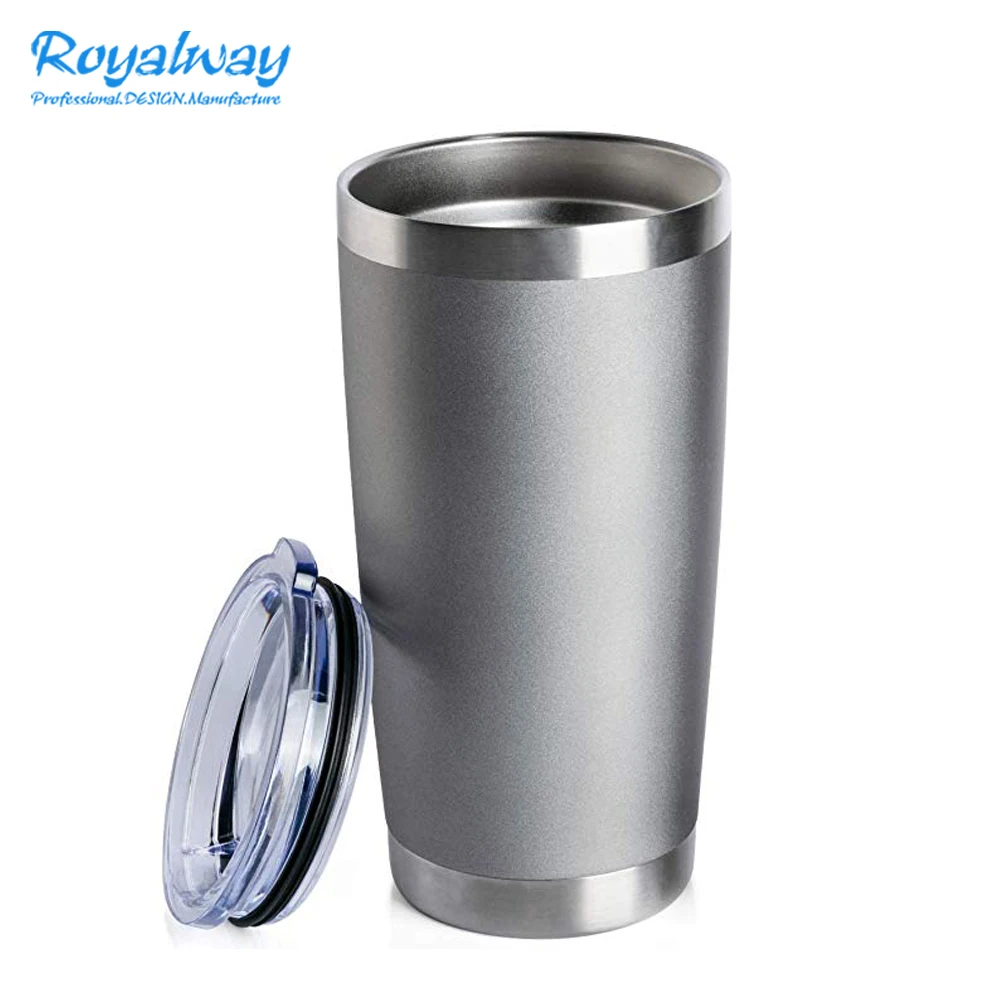 stainless steel vacuum insulated coffee travel mug thermos cup