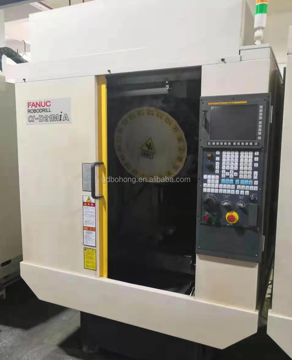 Used High Speed And Precision Fanuc Brand Vertical Cnc Milling And