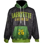 Dye sublimation hoodies All over printing sublimation hoodies custom made Zipper up hoodies