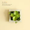 Wall painting of artificial green plants, home decoration