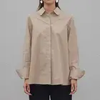 Top grade fashion Wholesale price simple design lady blouse with lowest Price