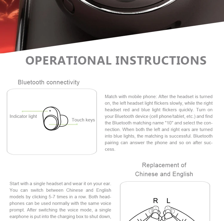 2019 new style outdoor smallest bluetooth headset for cell phone - ANKUX.COM