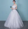 latest dress designs 2019 fashion mid one-shoulder women wedding dress