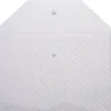 simple design and portable a4 size clear pp mesh envelope document folder with snap button closure holding certificate
