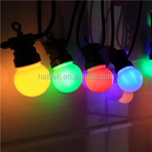 Haiben Hot Sale Party Decoration Low Voltage 24V rubber wire led string light indoors&outdoors Waterproof IP44 SMD