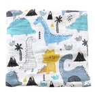 100% Cotton Organic Muslin Fabric Cloth Wraps Baby Blankets