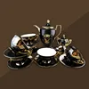 Factory price household drinkware customize logo Bone china coffee tea cup set