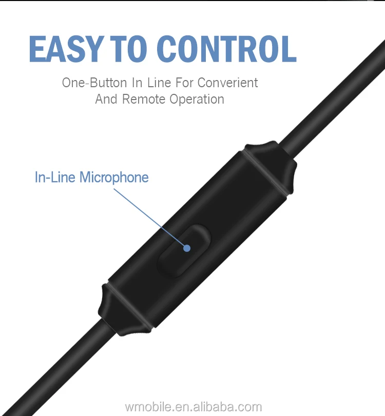 oem earphones private label earphone noise cancelling wired earphones - ANKUX.COM