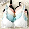Hot sale and durable cotton bra and underwear set teen girl party underwear set